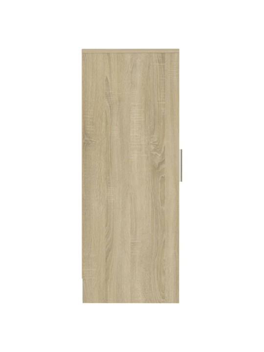 Botník dub sonoma 32 x 35 x 92 cm kompozitní dřevo
