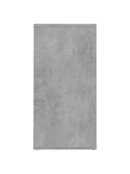 Botník betonově šedý 31,5 x 35 x 70 cm kompozitní dřevo