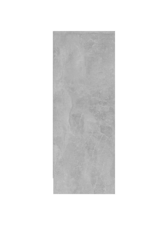 Botník betonově šedý 31,5 x 35 x 90 cm kompozitní dřevo