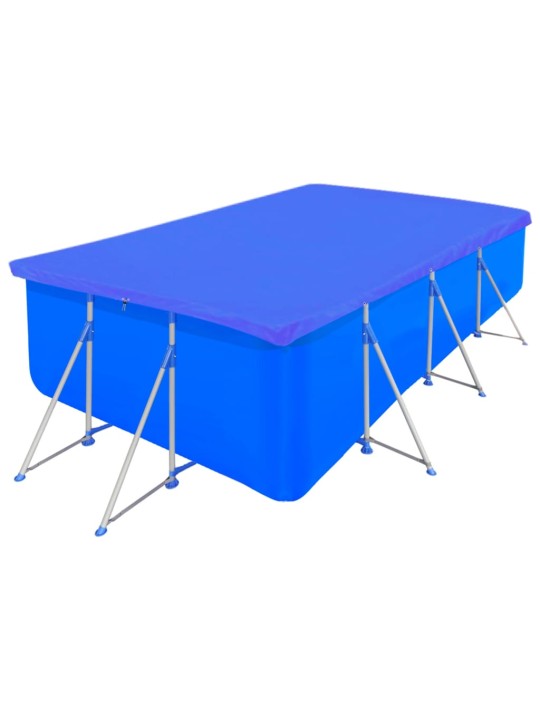 Krycí plachty na bazén 2 ks PE obdélníkové 90 g/m² 394 x 207 cm