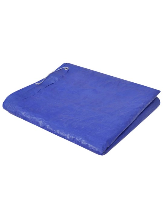 Krycí plachty na bazén 2 ks PE obdélníkové 90 g/m² 394 x 207 cm