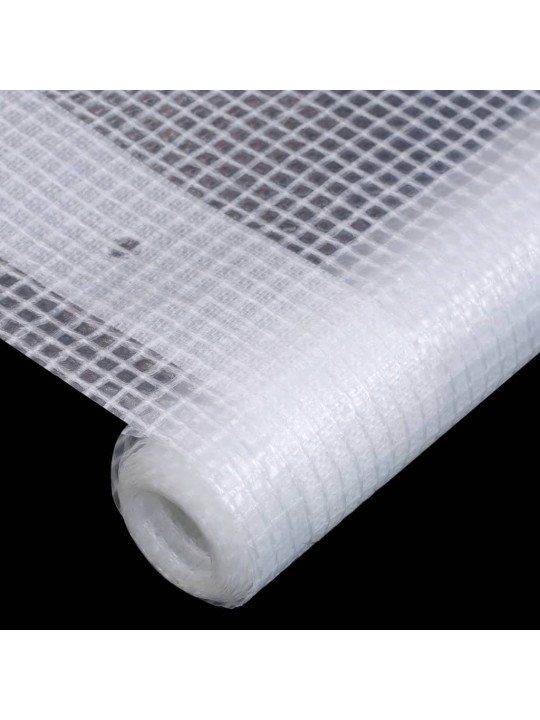 Krycí plachty 2 ks 260 g/m² 4 x 6 m bílé