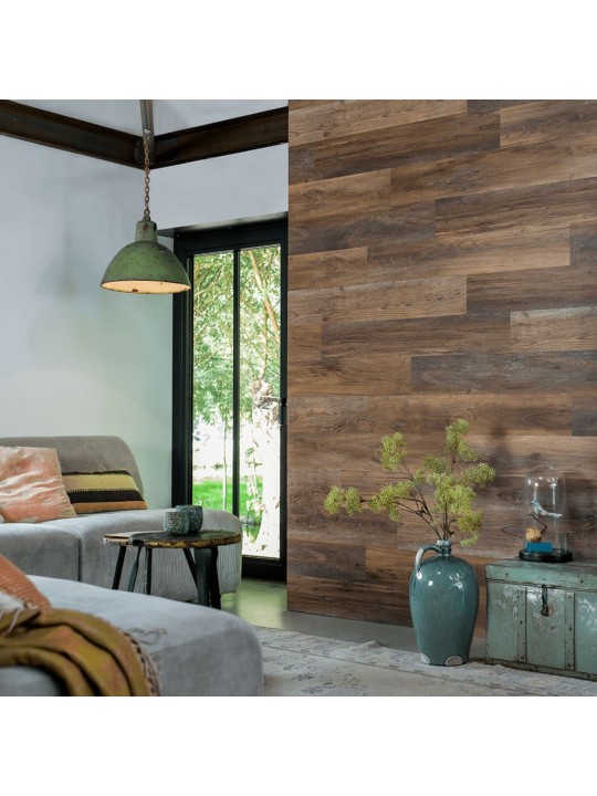 3082861 WallArt 30 ks prken se vzhledem dřeva Barnwood Dub Umber Brown