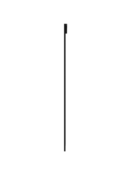 Posuvné dveře s kováním ESG sklo a hliník 76 x 205 cm