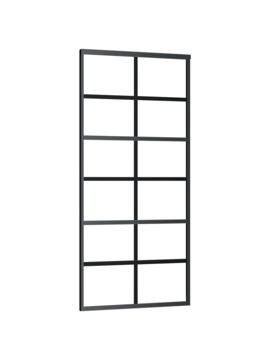 Posuvné dveře s kováním ESG sklo a hliník 90 x 205 cm
