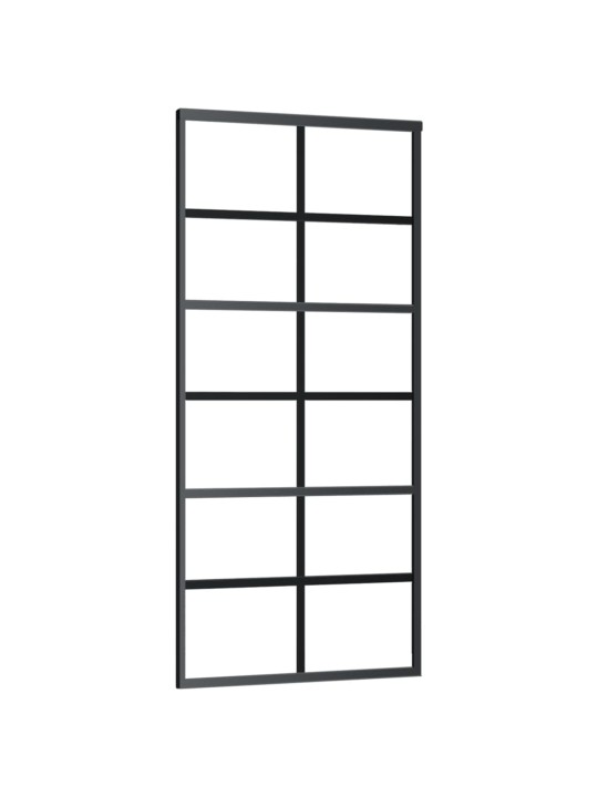 Posuvné dveře s kováním ESG sklo a hliník 90 x 205 cm