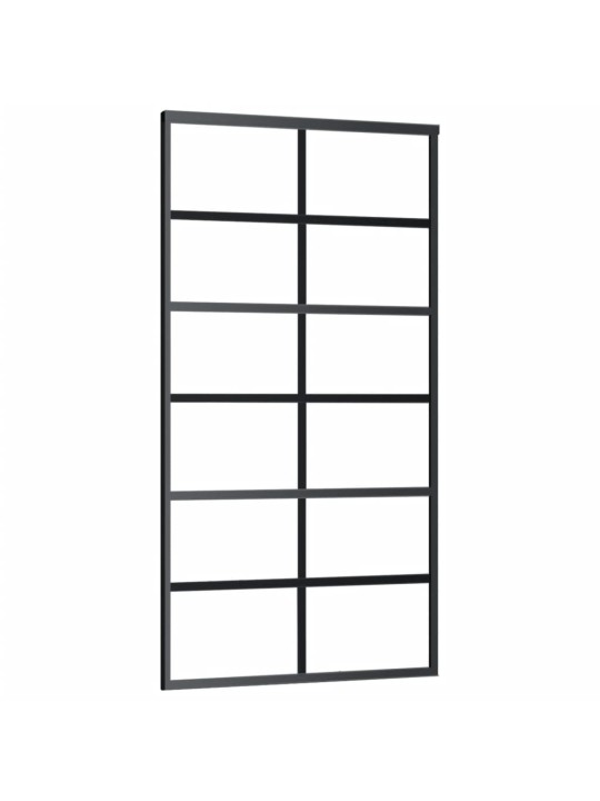 Posuvné dveře s kováním ESG sklo a hliník 102 x 205 cm