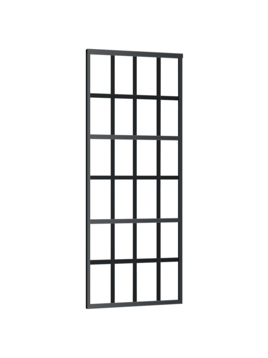 Posuvné dveře s kováním ESG sklo a hliník 76 x 205 cm