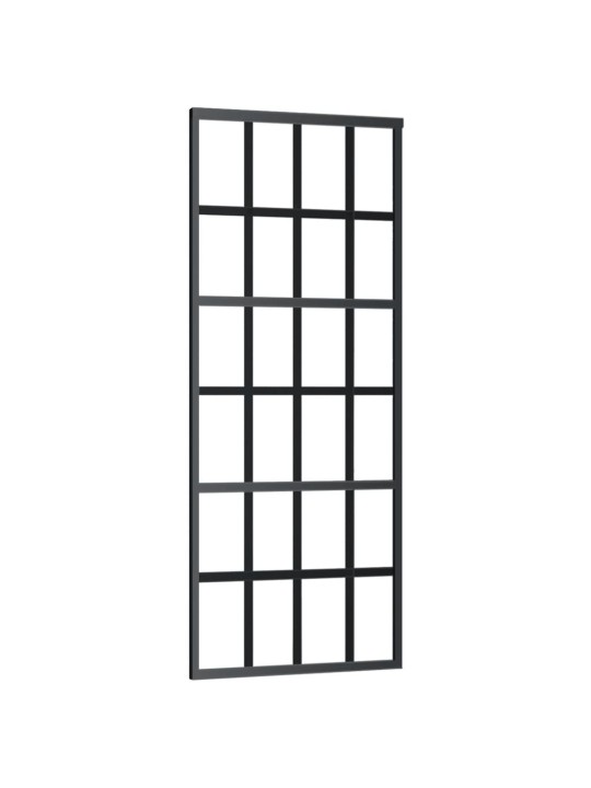 Posuvné dveře s kováním ESG sklo a hliník 76 x 205 cm