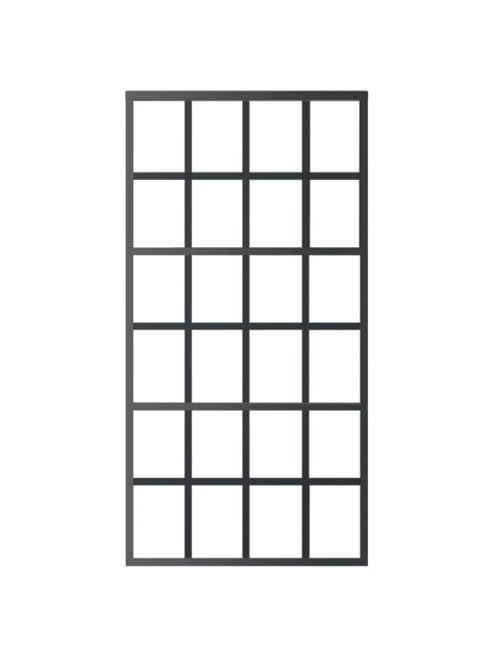 Posuvné dveře s kováním ESG sklo a hliník 102 x 205 cm