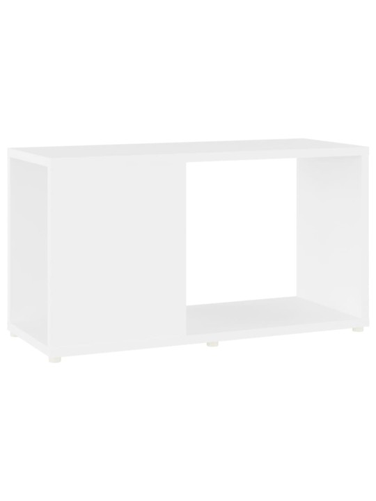 TV skříňka bílá 60 x 24 x 32 cm dřevotříska