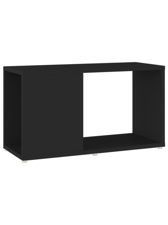 TV skříňka černá 60 x 24 x 32 cm dřevotříska