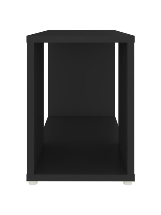 TV skříňka černá 60 x 24 x 32 cm dřevotříska