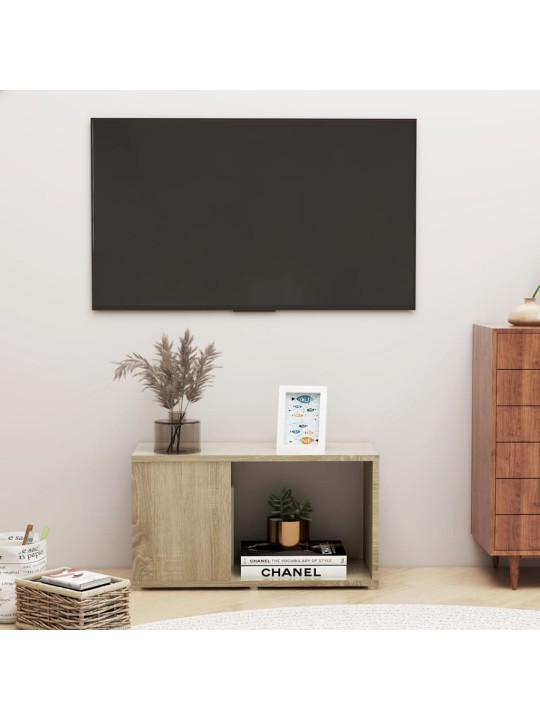 TV skříňka dub sonoma 60 x 24 x 32 cm dřevotříska