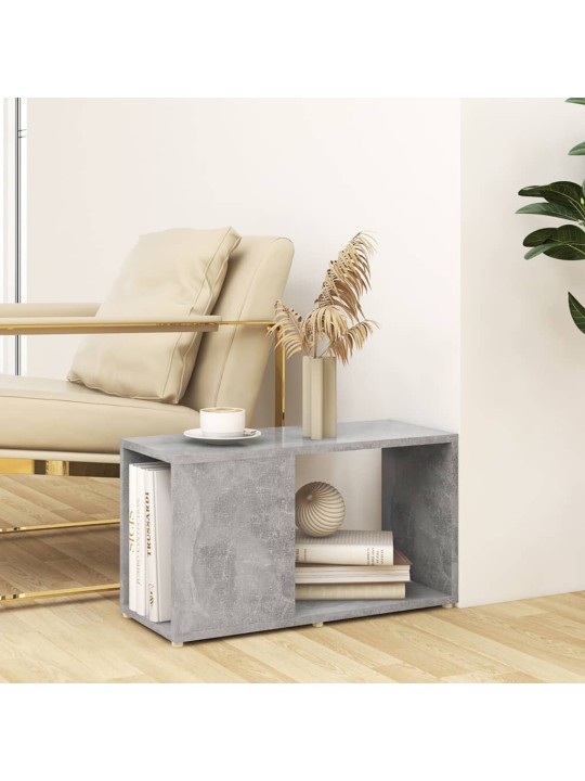 TV skříňka betonově šedá 60 x 24 x 32 cm kompozitní dřevo