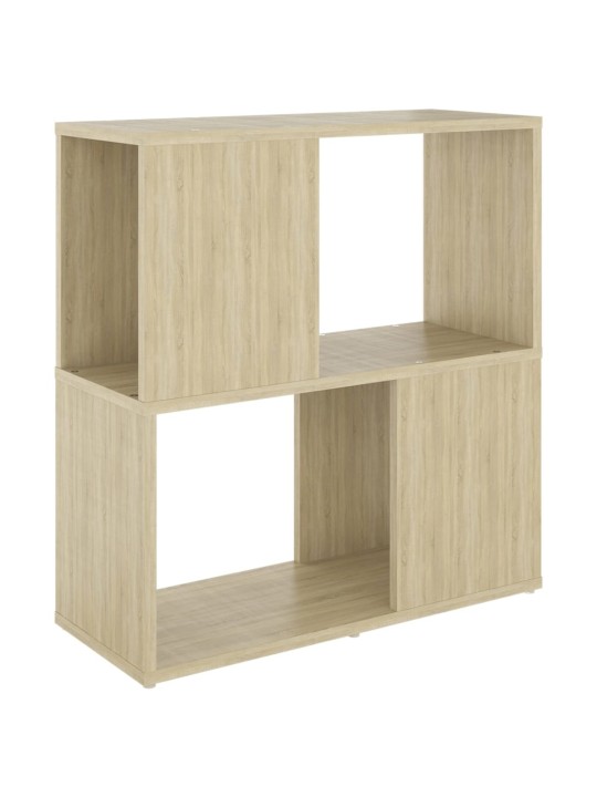 Knihovna dub sonoma 60 x 24 x 63 cm dřevotříska