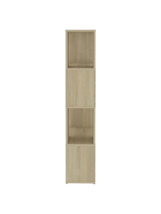 Knihovna/dělicí stěna dub sonoma 60 x 24 x 124,5 cm dřevotříska