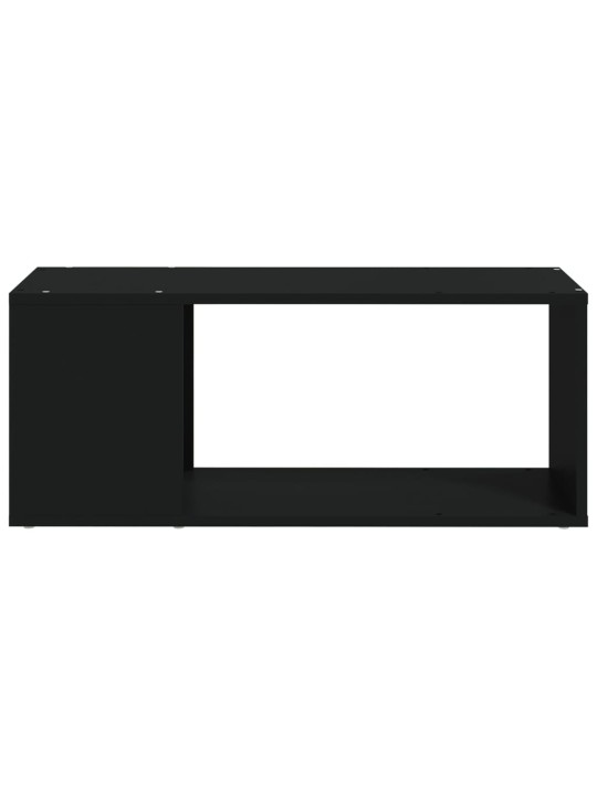 TV stolek černý 80 x 24 x 32 cm kompozitní dřevo