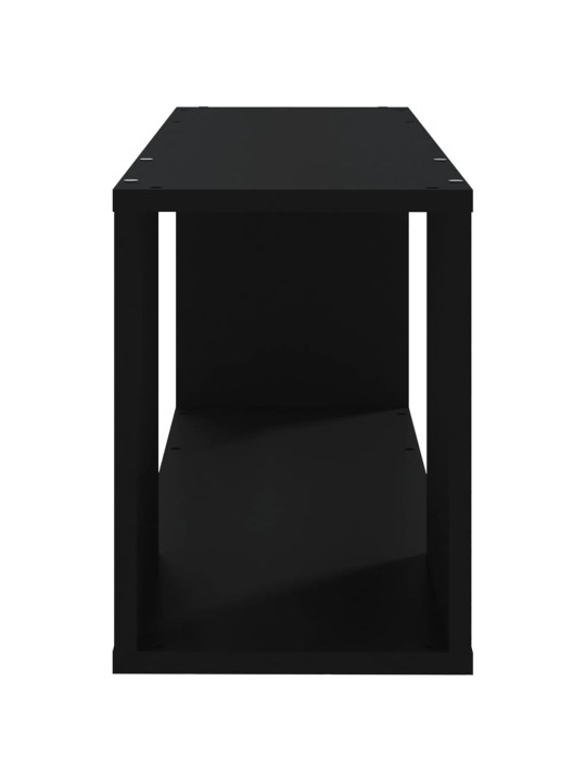 TV stolek černý 80 x 24 x 32 cm kompozitní dřevo