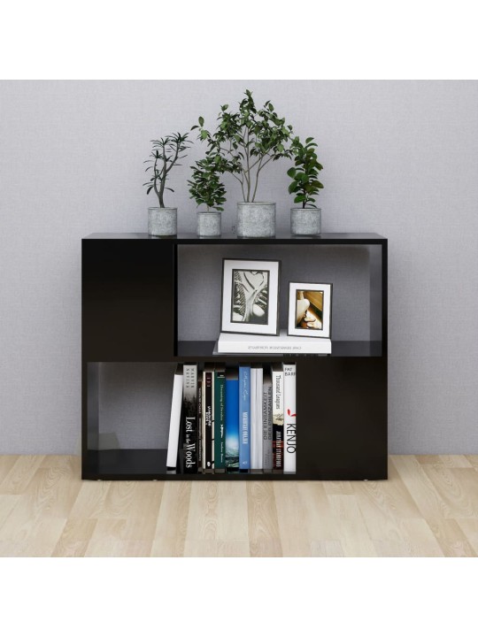 TV stolek černý 80 x 24 x 63 cm kompozitní dřevo