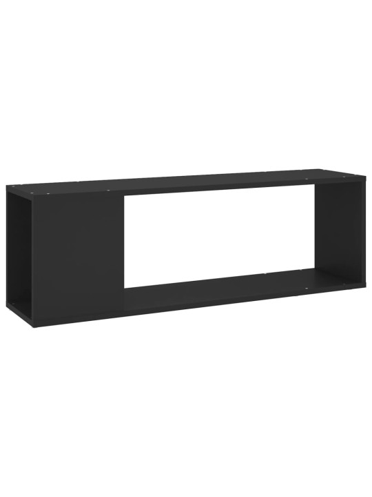 TV stolek černý 100 x 24 x 32 cm kompozitní dřevo
