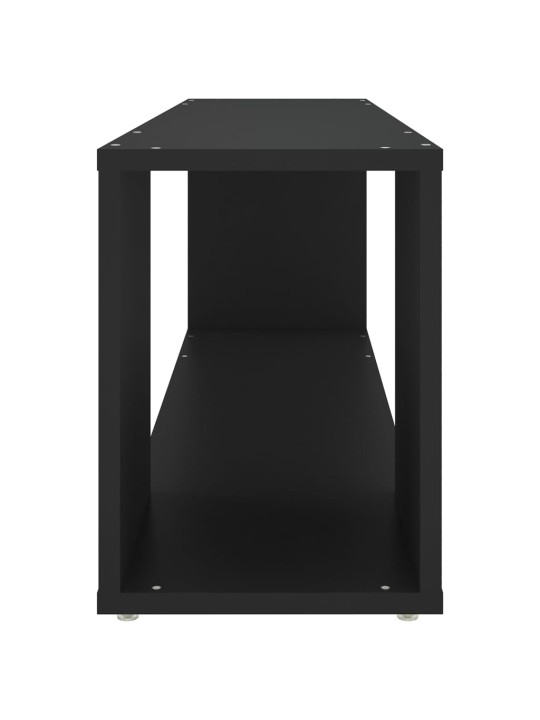 TV stolek černý 100 x 24 x 32 cm kompozitní dřevo