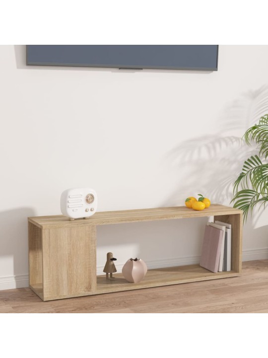 TV stolek dub sonoma 100 x 24 x 32 cm kompozitní dřevo