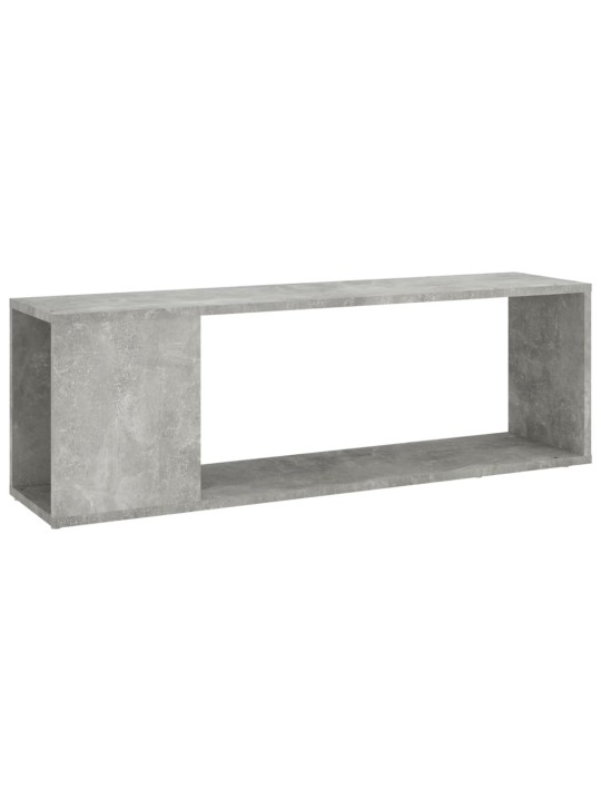 TV stolek betonově šedý 100 x 24 x 32 cm kompozitní dřevo