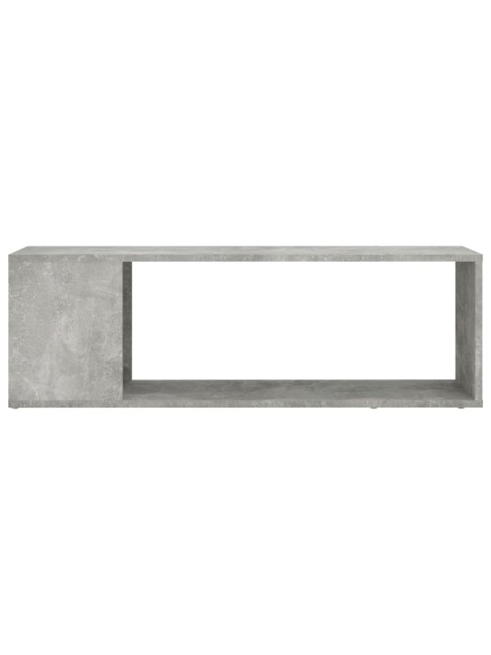 TV stolek betonově šedý 100 x 24 x 32 cm kompozitní dřevo