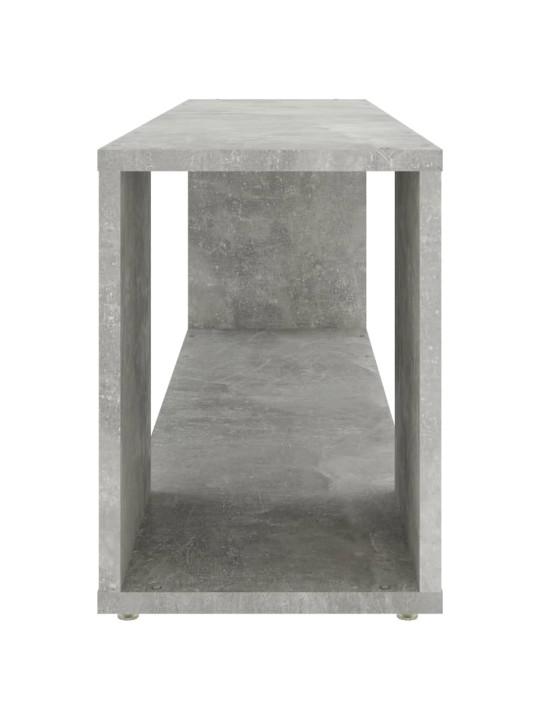 TV stolek betonově šedý 100 x 24 x 32 cm kompozitní dřevo