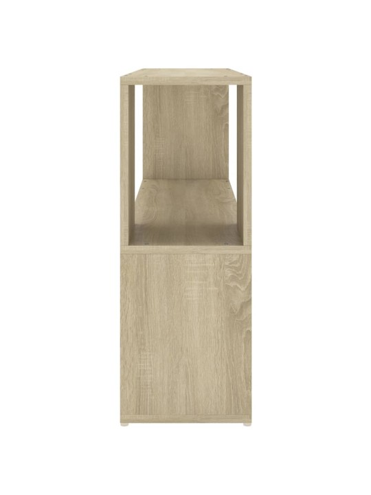 Knihovna dub sonoma 100 x 24 x 63 cm kompozitní dřevo