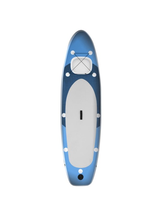 Nafukovací SUP paddleboard s příslušenstvím modrý 300x76x10 cm