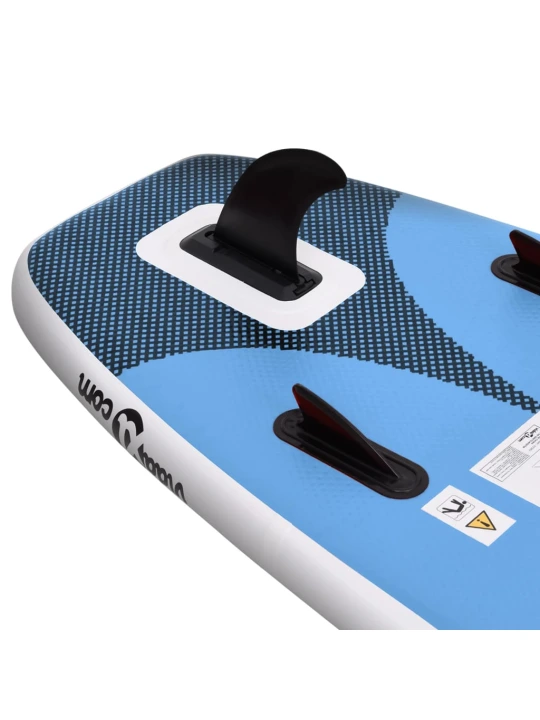 Nafukovací SUP paddleboard s příslušenstvím modrý 330x76x10 cm