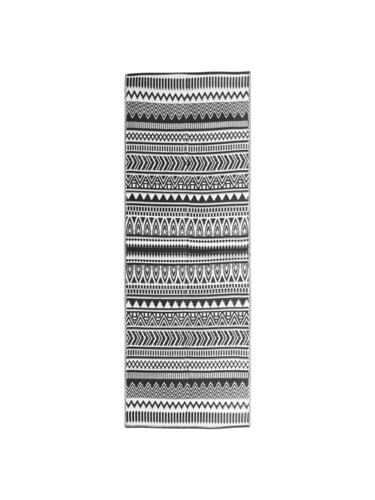Venkovní koberec ARAKIL černý 80x250 cm PP
