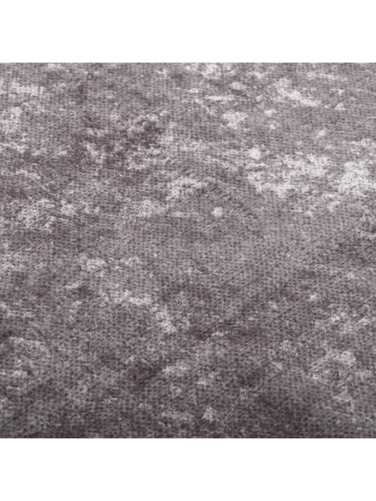 Koberec pratelný 80 x 300 cm šedý protiskluzový