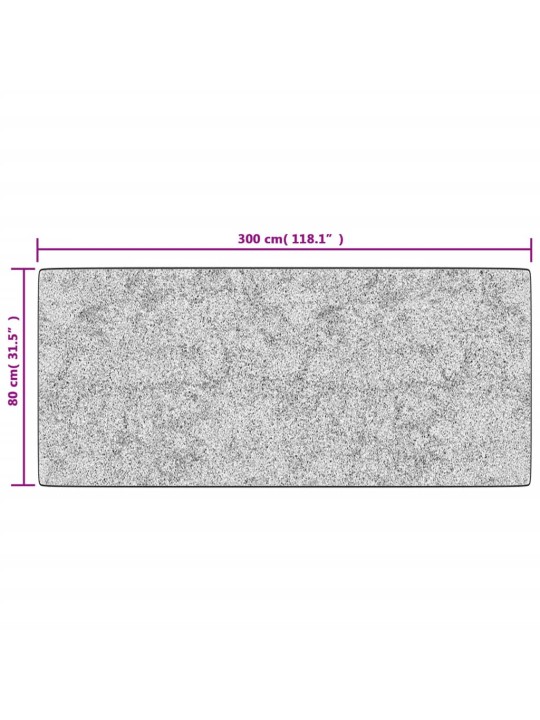 Koberec pratelný 80 x 300 cm vícebarevný protiskluzový