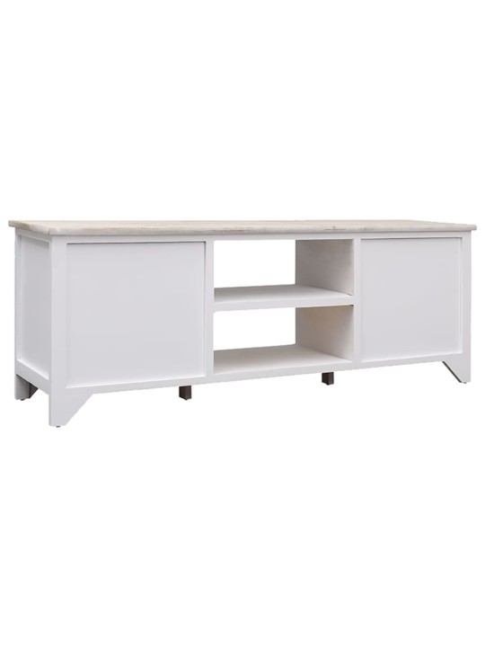 TV stolek 108 x 30 x 40 cm masivní dřevo pavlovnie