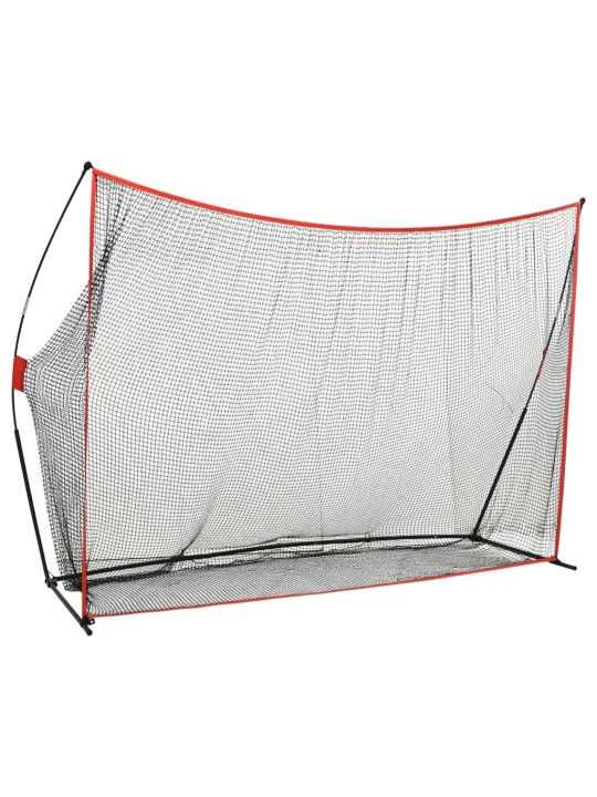 Golfová odpalovací síť 356 x 92,5 x 215 cm kov