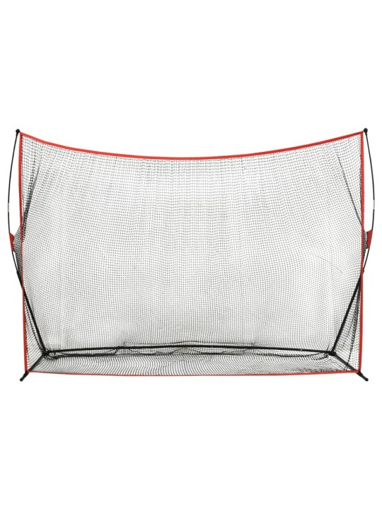 Golfová odpalovací síť 356 x 92,5 x 215 cm kov