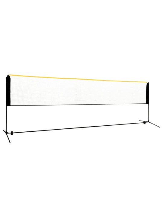Nastavitelná badmintonová síť 500 x 103 x 94–158 cm kov