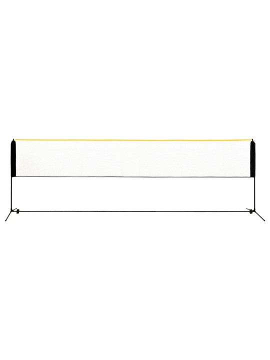 Nastavitelná badmintonová síť 500 x 103 x 94–158 cm kov