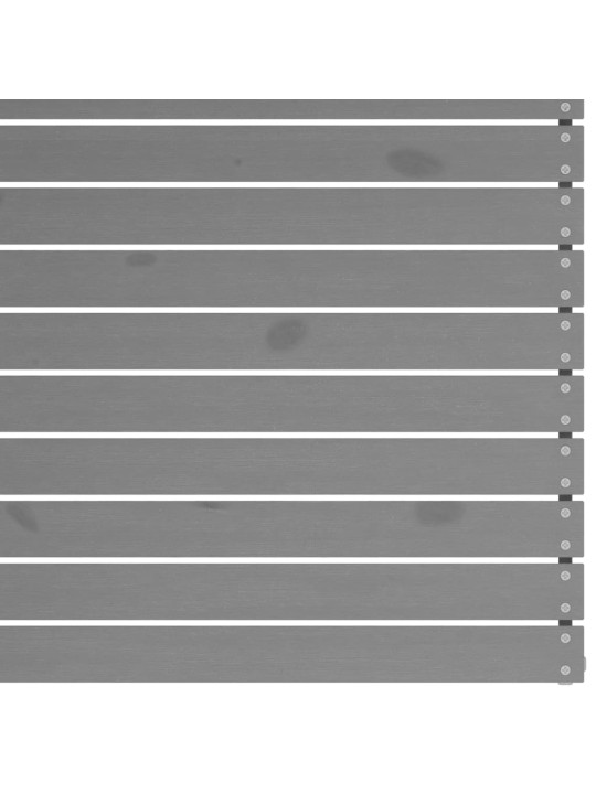 Zahradní rohové pohovky 2 ks šedé masivní borové dřevo