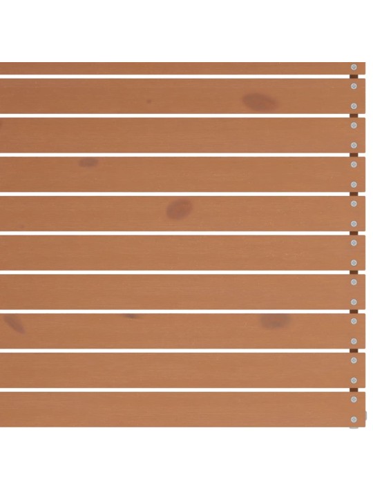 Zahradní rohové pohovky 2 ks medově hnědé masivní borovice