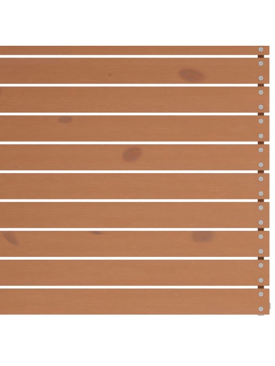 Zahradní středové pohovky 4 ks medově hnědé masivní borovice