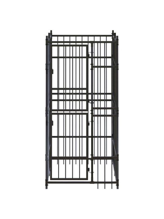 Venkovní psí kotec ocel 1,84 m²