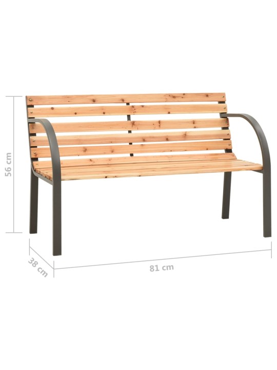Dětská zahradní lavice 81 cm čínská jedle