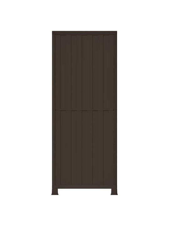 Plastová skříňka 68 x 39 x 171,5 cm ratanový design
