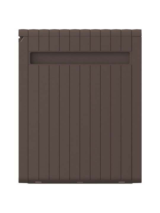 Úložný box na podušky hnědý 117 x 45,5 x 57,5 cm 270 l
