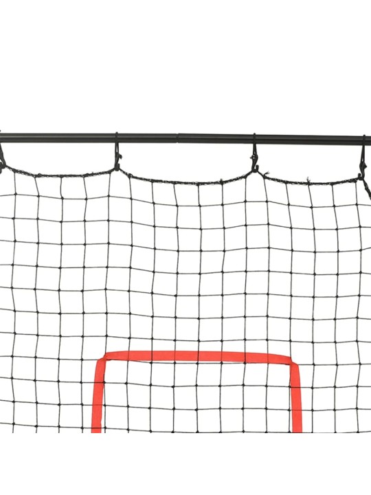 Rebounder softballová odrazová stěna 88 x 79 x 137 cm ocel