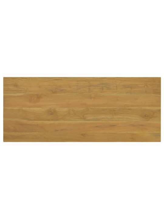 Nástěnná koupelnová skříňka 110 x 45 x 30 cm masivní teak